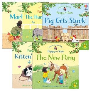 农场故事系列5册 书籍 Tales 进口英语原版 英文版 儿童启蒙故事书 Sam and Poppy Farmyard 英文原版