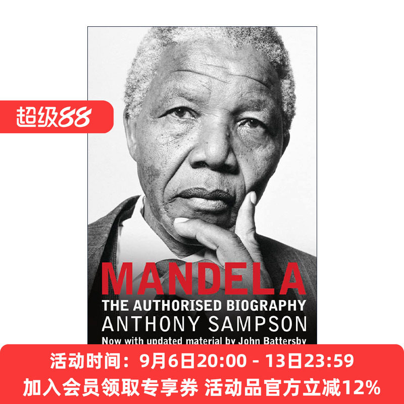 英文原版 Mandela the Authorised Biography 曼德拉传 安东尼?桑普森 英文版 进口英语原版书籍