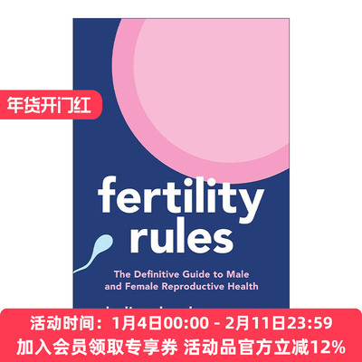 生育规则  英文原版 Fertility Rules 男性女性健康权威指南 英文版 进口英语原版书籍