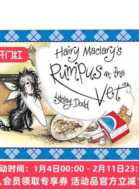 毛毛狗大闹宠物医院 英文原版 Hairy Maclary's Rumpus At The Vet 新西兰作家Lynley Dodd经典儿童绘本 英文版 进口英语原版书籍