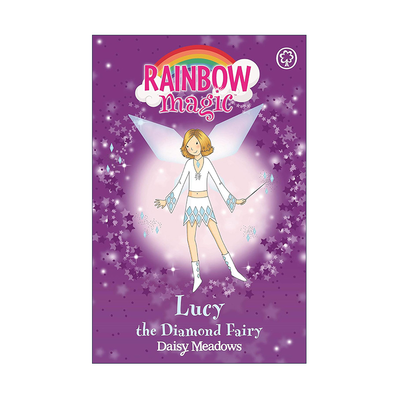 英文原版 Rainbow Magic Lucy The Diamond Fairy 彩虹魔法仙子之珠宝仙女 钻石仙女 儿童奇幻章节桥梁书 英文版进口英语原版书籍