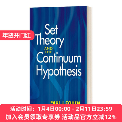 英文原版 Set Theory and the Continuum Hypothesis 集合理论与连续体假说 保罗·寇 英文版 进口英语原版书籍
