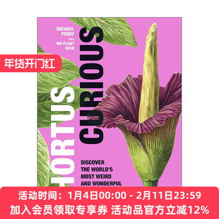 英文原版 Hortus Curious 好奇的花园 了解每种植物特别之处 DK植物科普百科精装 英文版 进口英语原版书籍
