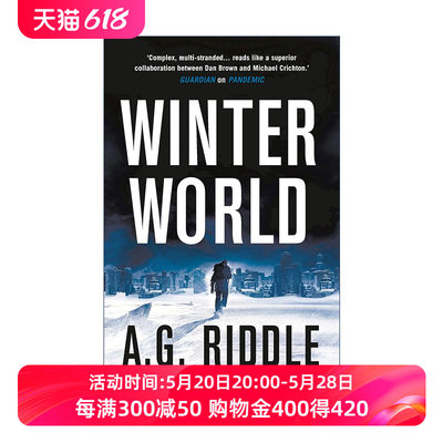 英文原版 Winter World 漫长的寒冬三部曲1 为了生存 美国畅销科幻小说家A.G.利德尔 亚特兰蒂斯人类起源三部曲作者 英文版