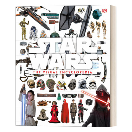 英文原版 DK星球大战全系列 图解百科 Star Wars The Visual Encyclopedia 前传正传三部曲 原力觉醒 绝地武士 英文版 进口英语书