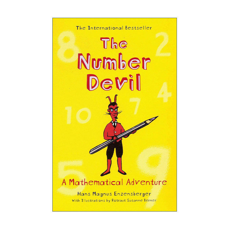 英文原版 The Number Devil 罗伯特与数字魔鬼 汉斯·恩岑斯伯格 英文版 进口英语原版书籍
