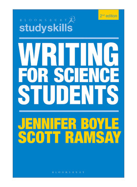 这就是理科写作  英文原版 Writing for Science Students Jennifer Boyle 英文版 进口英语原版书籍