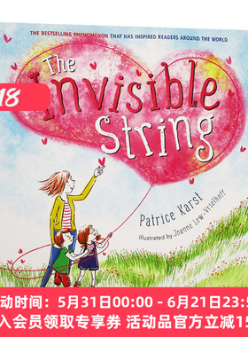 看不见的线 英文原版绘本 The Invisible String 化解分离焦虑 建立安全感 英文版儿童英语故事图画书 进口原版书籍