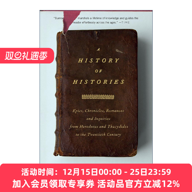 历史的历史 英文原版 A History of Histories 从远古到20世纪的历史书写 John Burrow 英文版 进口英语原版书籍