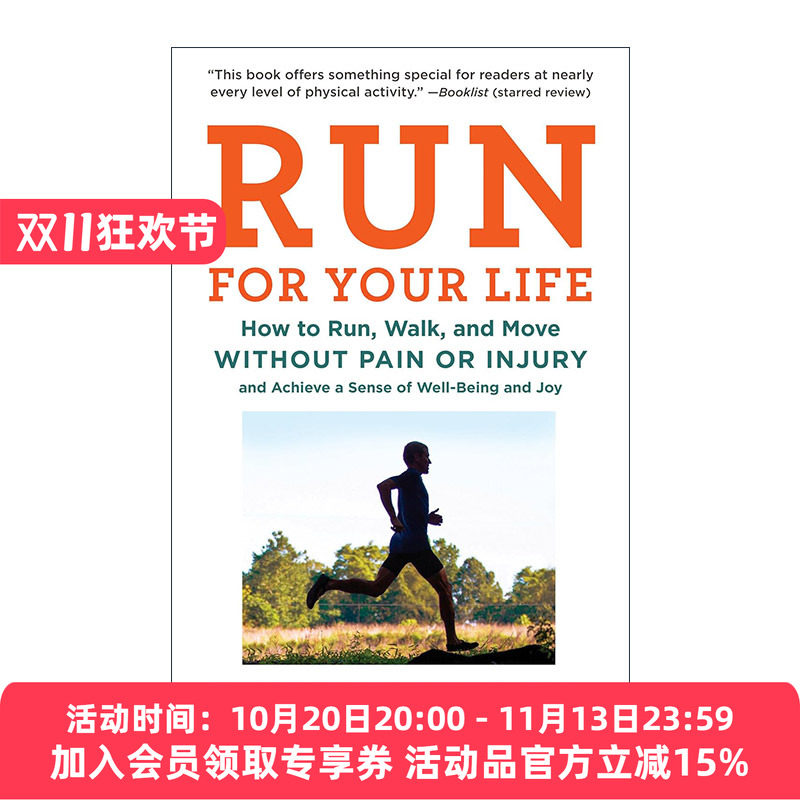 英文原版 Run for Your Life 为你的生活而跑 健康跑步插图指南 马拉松运动 Mark Cucuzzella 英文版 进口英语原版书籍