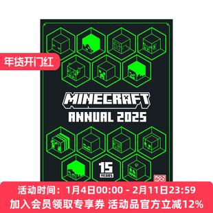 英文原版 Minecraft Annual 2025 我的世界2025年鉴 精装 英文版 进口英语原版书籍