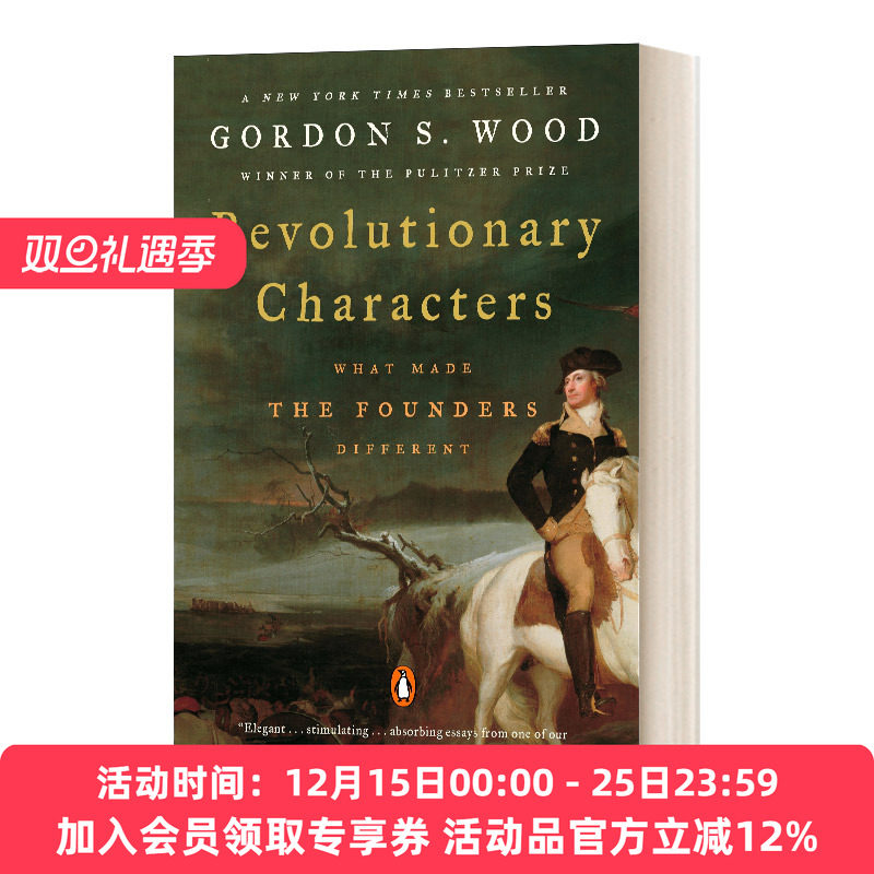 英文原版 Revolutionary Characters What Made the Founders Different 革命人物 英文版 进口英语原版书籍