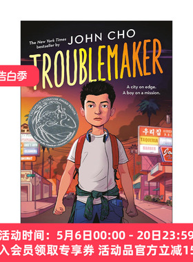 英文原版 Troublemaker 麻烦制造者 演员约翰·赵 John Cho 英文版 进口英语原版书籍