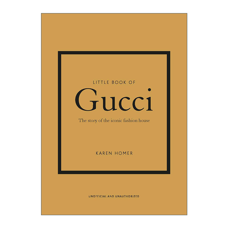 英文原版 Little Book of Gucci 古驰小书 标志性时装品牌的故事 精装 英文版 进口英语原版书籍