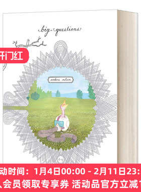 大问题 英文原版 Big Questions Anders Nilsen 艾斯纳奖漫画 图像小说 英文版 进口英语原版书籍