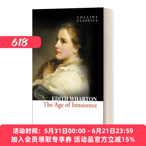 正版 纯真年代 柯林斯经典系列 英文原版 The Age of Innocence Collins Classics 英文版 进口英语原版书籍