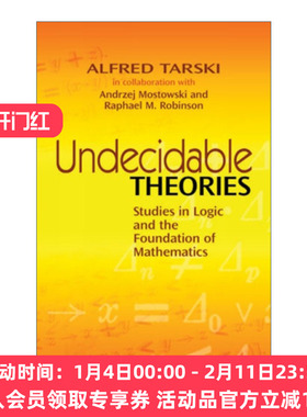 英文原版 Undecidable Theories 不可判定理论 逻辑学与数学基础研究 Alfred Tarski 英文版 进口英语原版书籍