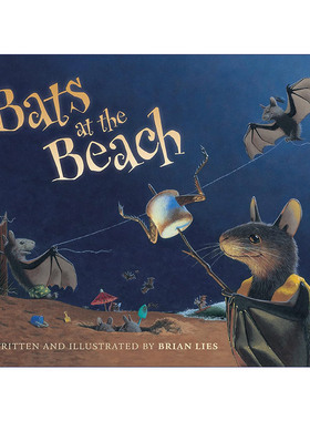 海滩上的蝙蝠  英文原版 Bats at the Beach 儿童绘本 动物故事 英文版 进口英语原版书籍