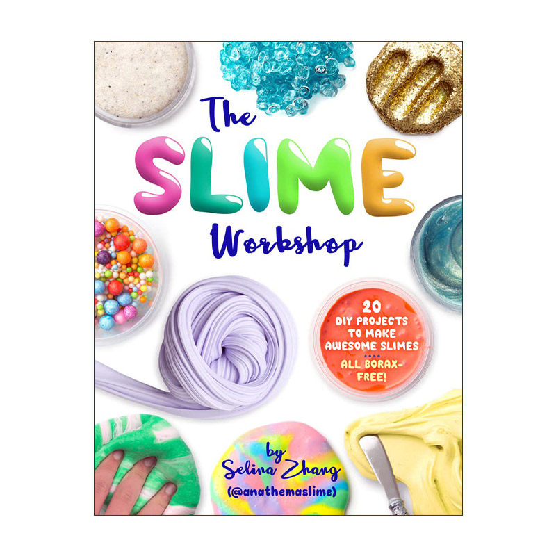 英文原版 Slime Workshop 笑容工坊 20个黏土DIY创意 手工制作 英文版 进口英语原版书籍