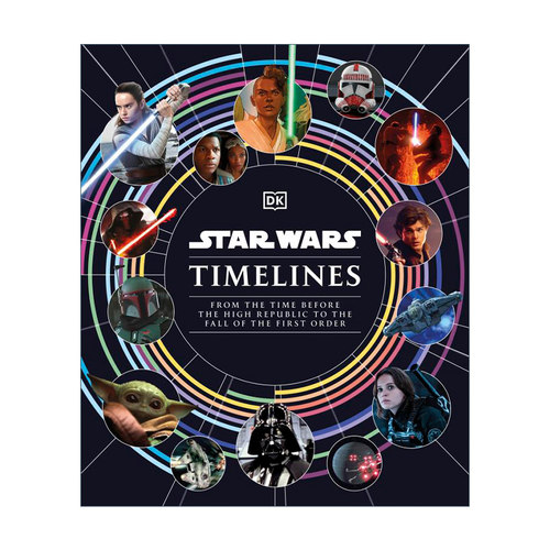 英文原版 Star Wars? Timelines 星球大战时间线 DK百科图鉴 精装 英文版 进口英语原版书籍