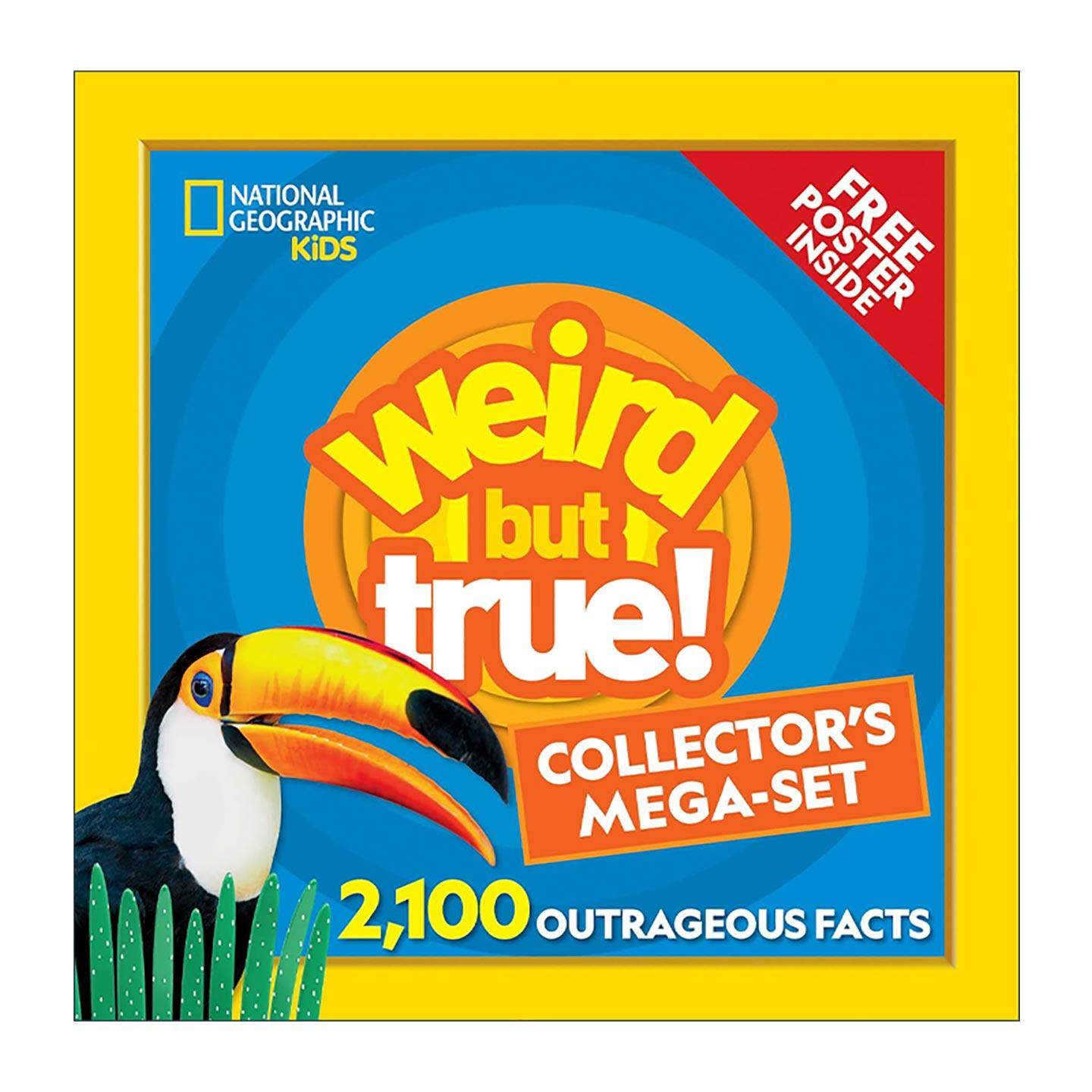 英文原版 Weird But True! Collector's Megaset 真的好奇怪终极收藏大礼包 1800条科普冷知识 英文版 进口英语原版书籍