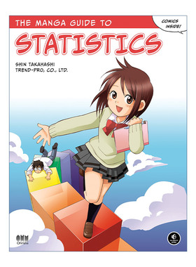 漫画统计学  英文原版 The Manga Guide to Statistics 欧姆社学习漫画系列 高桥信Shin Takahashi 英文版 进口英语原版书籍