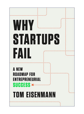 英文原版 Why Startups Fail 为什么会创业失败 成功创业的新路线图 精装 Tom Eisenmann 英文版 进口英语原版书籍