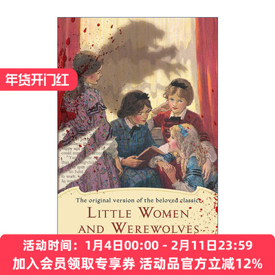 英文原版 Little Women and Werewolves 小妇人与狼人 Louisa May Alcott 英文版 进口英语原版书籍
