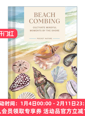 英文原版 Beachcombing 探索自然系列 海滩漫步 在海边的心灵时刻 精装口袋书 英文版 进口英语原版书籍