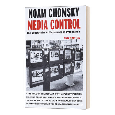 英文原版 Media Control 媒体操控 第二版 Noam Chomsky诺姆·乔姆斯基 英文版 进口英语原版书籍