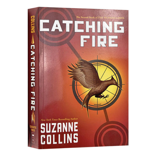 饥饿游戏2 星火燎原 英文原版小说 Catching Fire The Hunger Games Book 2 英文版 课外阅读书籍 进口英语原版