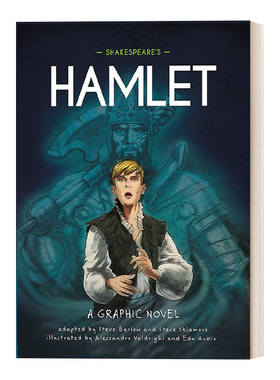 英文原版 Classics in Graphics Shakespeare's Hamlet 莎士比亚漫画版 哈姆雷特 精装 英文版 进口英语原版书籍