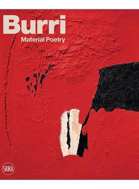 英文原版 Burri Material Poetry 阿尔贝托·布里 艺术画册 英文版 进口英语原版书籍