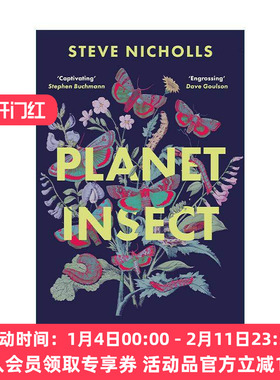 英文原版 Planet Insect 昆虫行星 昆虫类如何征服地球 Steve Nicholls 英文版 进口英语原版书籍
