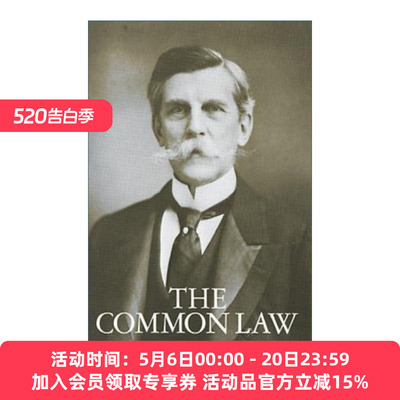 英文原版 The Common Law 普通法 西方经典法学著作 Oliver Wendell Holmes霍姆斯 英文版 进口英语原版书籍