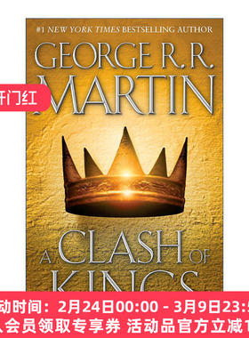 冰与火之歌2 列王的纷争 英文原版 A Clash of Kings: Song Ice and Fire: Book Two 精装 George R. Martin 英文版