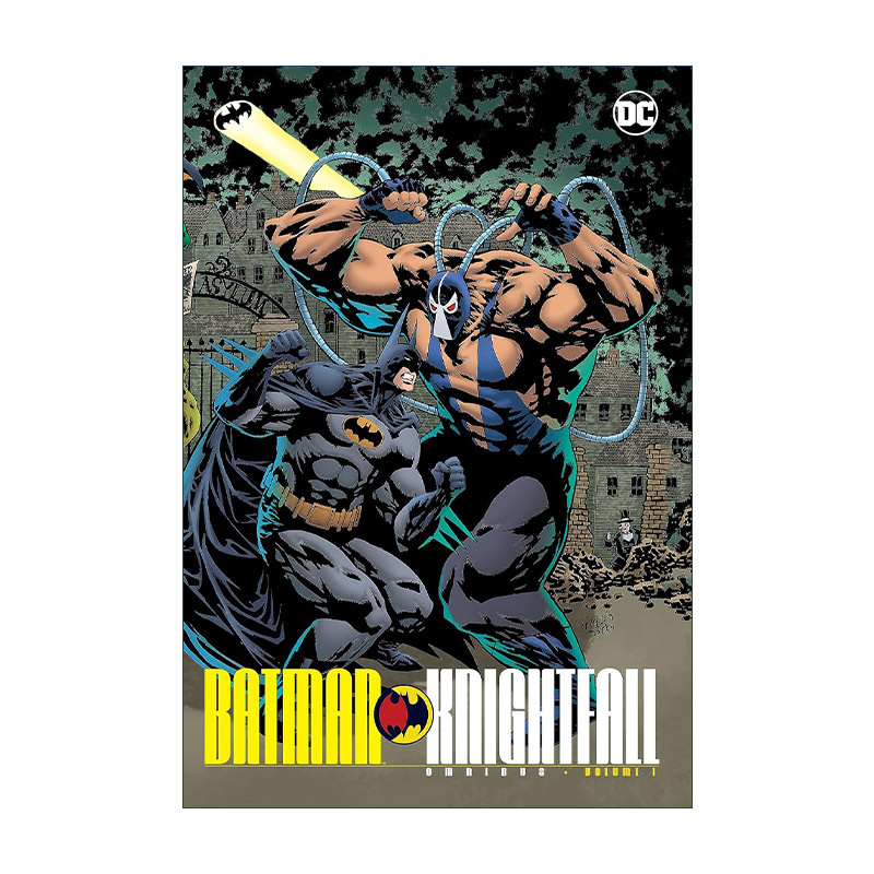 现货 英文原版 Batman Knightfall Omnibus Vol. 1 蝙蝠侠 骑士陨落 精选集 卷一 精装新版 DC漫画 Chuck Dixon英文版进口英语书籍