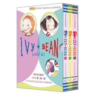 英文版 书籍 Bean 艾薇和豆豆4 Set and Boxed 进口英语原版 英文原版 6盒装 Ivy
