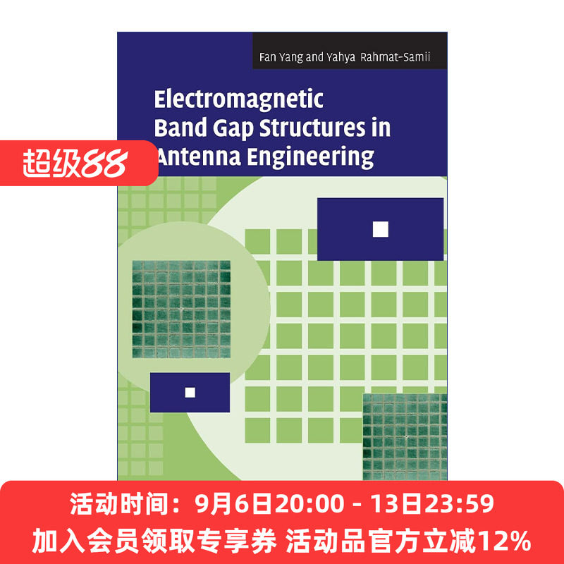 现货 天线工程中的电磁带隙结构  英文原版 Electromagnetic Band Gap Structures in Antenna Engineering 精装 英文版进口英语书