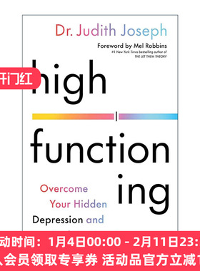 英文原版 High Functioning 高功能抑郁症 形成原因与应对方法 Judith Joseph 英文版 进口英语原版书籍