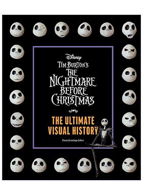 英文原版 Tim Burton's Nightmare Before Christmas 蒂姆伯顿 圣诞夜惊魂 视觉历史 精装 英文版 进口英语原版书籍