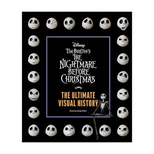 英文原版 Tim Burton's Nightmare Before Christmas 蒂姆伯顿 圣诞夜惊魂 视觉历史 精装 英文版 进口英语原版书籍
