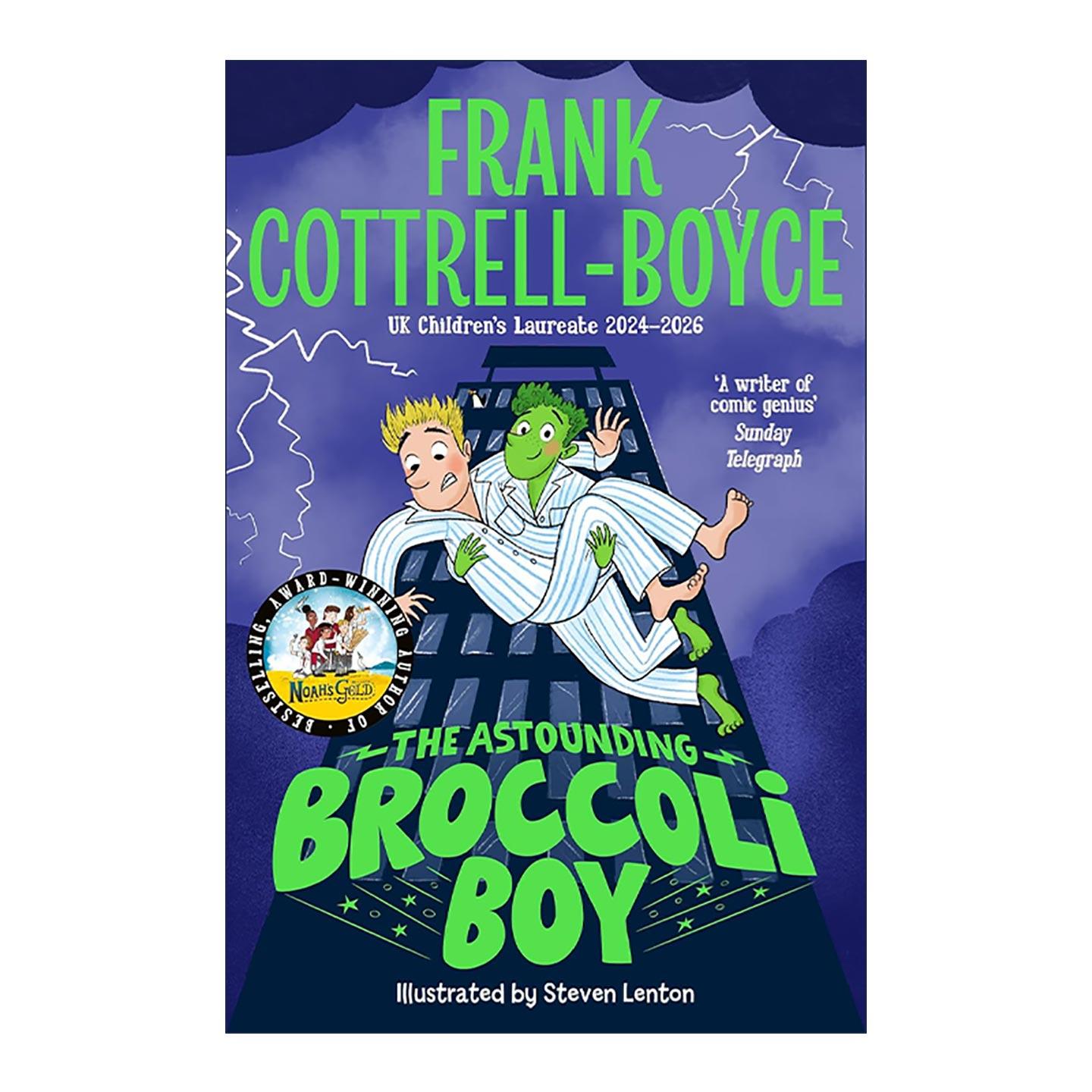 英文原版 The Astounding Broccoli Boy 令人震惊的西兰花男孩 儿童幽默动作冒险故事 Frank Cottrell-Boyce 进口英语原版书籍