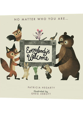 欢迎各位 英文原版 Everybody's Welcome 英文版儿童英语故事绘本 分享与合作 进口原版书籍