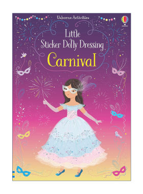 英文原版 Little Sticker Dolly Dressing Carnival 多莉贴纸 嘉年华 英文版 进口英语原版书籍