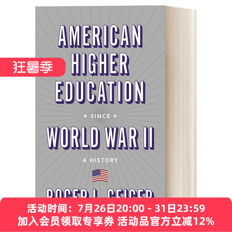 美国高等教育史 英文原版 American Higher Education since World War II 学习与文化 从学院建立到二战 英文版 进口英语原版书籍