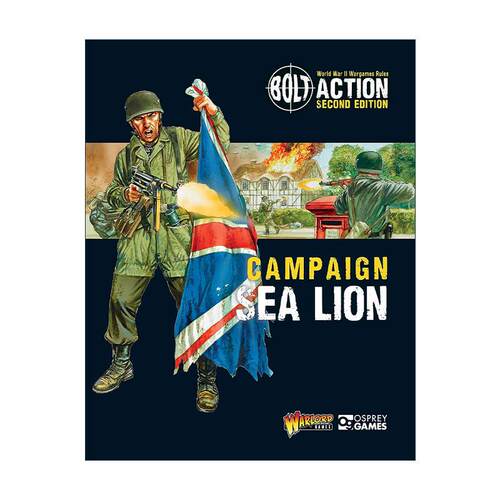 桌面战争兵棋 海狮计划 英文原版 Bolt Action Campaign Sea Lion 英文版 进口英语原版书籍