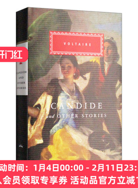 老实人及其他短篇小说 英文原版 Candide and Other Stories 伏尔泰 Everyman精装版 英文版 进口英语原版书籍