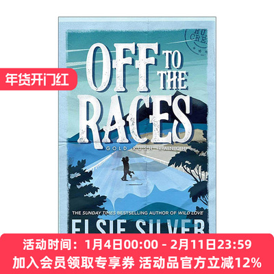 英文原版 Off to the Races 淘金牧场系列1 奔向赛场 浪漫小说 英文版 进口英语原版书籍