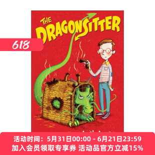 英文原版 The Dragonsitter 龙保姆 奇幻魔法章节书 英文版 进口英语原版书籍